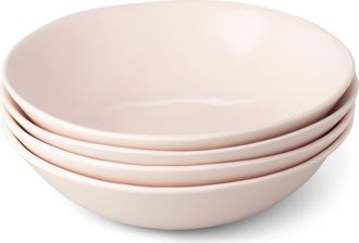 Fable Interiors The Pasta Set of 4 Bowls in Blush Pink at Nordstrom