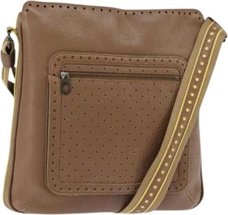 Bottega Veneta Pre-owned Schoudertas - Dames - Vintage Schoudertas - Bruin - ONE Size - Leer - Vintage