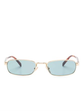 Prada Occhiali da sole squadrati - Marrone