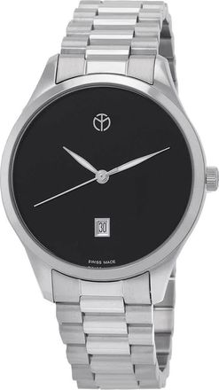 Mathey-Tissot Urban Quartz Black Dial Mens Watch H411MNM