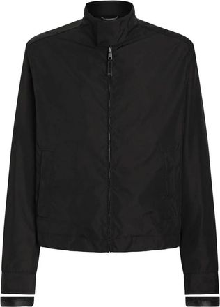 Dolce & Gabbana Stijlvolle jas voor mannen - Heren - Zomerjassen - Zwart - L - Jassen