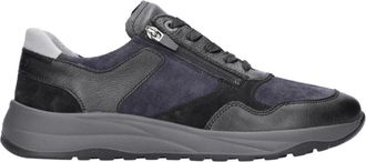 Waldl&auml;ufer K-John Sneaker - Heren - Sneakers - Blauw - 44 1/2 EU - Leer - Schoenen