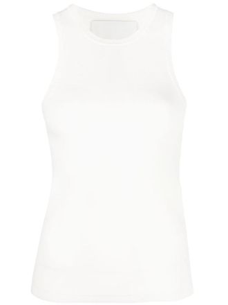 3.1 Phillip Lim Cotton Blend Crepe Tank Clothing