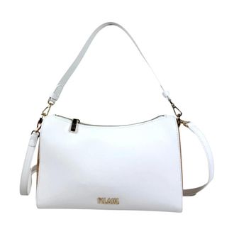 Alviero Martini 1A Classe Shoulder Bags, female, White, Size: ONE SIZE Geo Harmonia Sottospalla Doppia Portabilit&agrave;