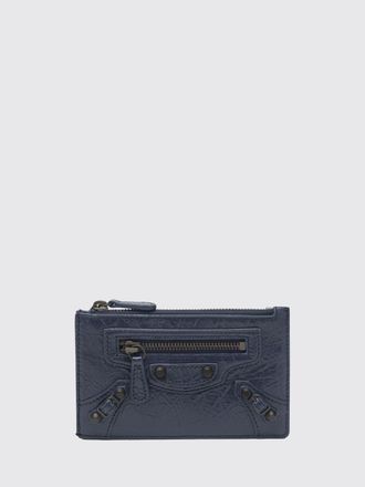 Balenciaga Portacarte di credito Le City Balenciaga in pelle Arena