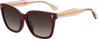 Etro 0065/F/S Asian Fit LHF/86 Womens Sunglasses Burgundy Size 57