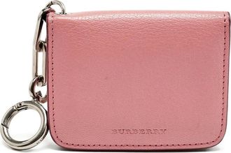 Burberry Leren pasjeshouder - Roze