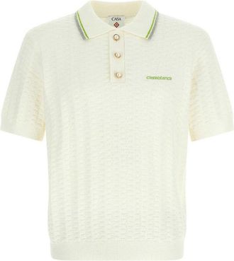 Casablanca Tennisboucl Polo Shirt