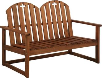 vidaXL Vidaxl - Banco De Jard&iacute;n De Madera Maciza Acacia 110 Cm
