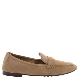 Tory Burch Ladies River Rock Suede Double T Ballet Loafer, Size 6