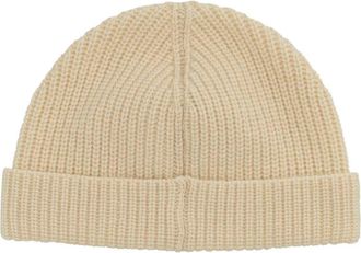 Valentino Garavani Mens Beanie Cashmere Beige