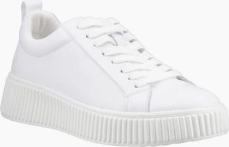 Hush Puppies Womens Harlow Womens Sneakers - White - Size: 7