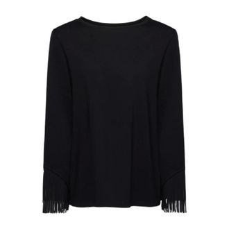 Elena Miro Donna, Top, Nero, XS, new