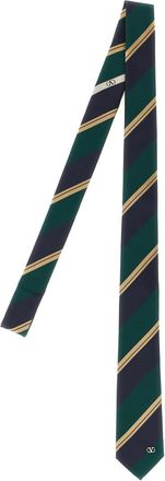 Valentino Garavani Multicolor Stripes Tie