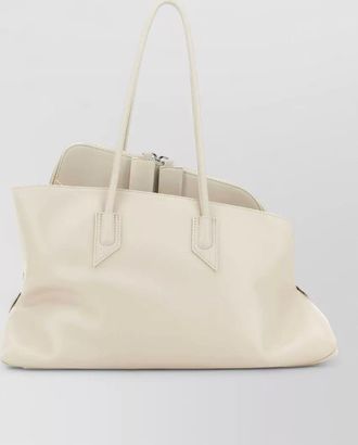 The Attico medium leather tote bag