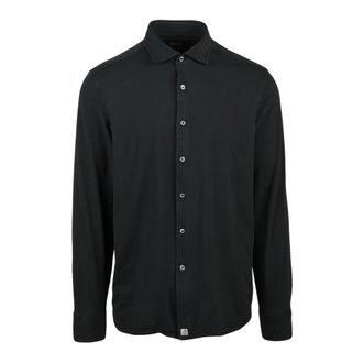 Sonrisa Casual Shirts - Heren - Casual Overhemden - Zwart - S - Katoen - Overhemden