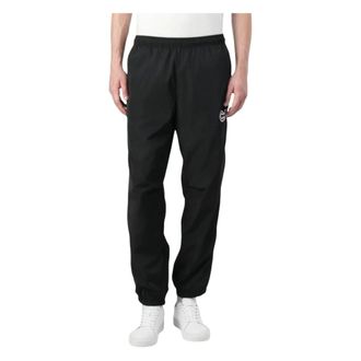 Calvin Klein Jeans Sweatpants, male, Black, L, Nylon Drawstring Str