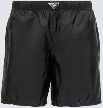 Prada Logo swim shorts