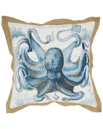 Saro Lifestyle Outdoor Octopus Pillow