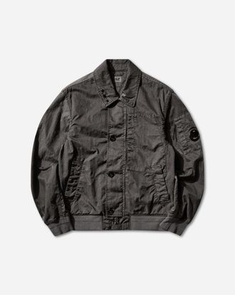 C.P. Company Men s Panama-R Bomber Jacket Gunmetal