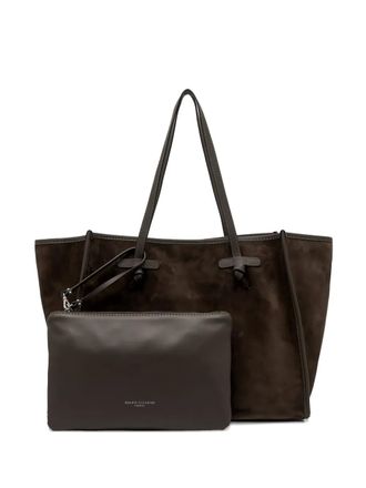 Gianni Chiarini Marcella 32 tote bag - women - Calf Suede - OS - Brown