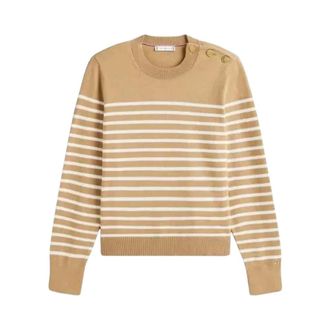 Tommy Hilfiger Dames, Sweatshirts & Hoodies, Bruin, Maat: M Jersey