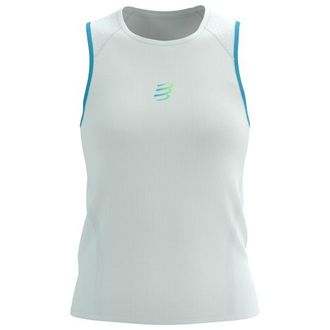 Compressport Trail Racing Tank Laufshirt f&uuml;r Damen | grau