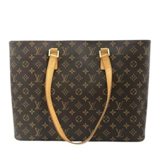 Louis Vuitton Pre-owned Tote Bags, female, Brown, Size: ONE SIZE Pre-owned Vintage Monogram Tote Bag