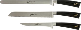 Berkel Elegance Set De 3 Cuchillos Jamoneros Negro - Berkel