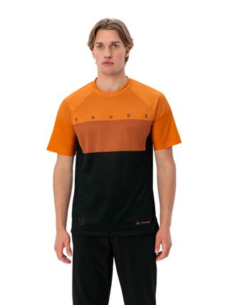 Vaude Funktionsshirt VAUDE MENS MOAB T-SHIRT VI, Herren, Gr. XXL, gelb (kurkuma), Single Jersey, Obermaterial: 100% Polyester, bequem, Shirts Funktionsshirt