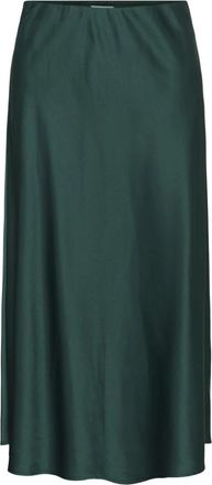 Saint Tropez Midi Rok - Dames - Midirokken - Groen - XS - Rokken
