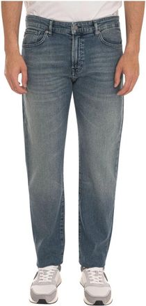 HUGO BOSS Re. Maine 5 Pocket Denim Jeans - Heren - Loose Fit Jeans - Blauw - W31 - Denim - Jeans