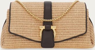 Ferragamo Women Front flap crossbody bag (S) Brown