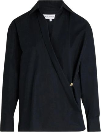 Margaux Lonnberg Inga Shirt - Dames - Blouses - Zwart - S - Katoen - Overhemden