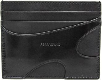 Ferragamo Pre-owned Leren Portemonnee - unisex - Vintage Accessoires - Zwart - ONE Size - Leer - Vintage