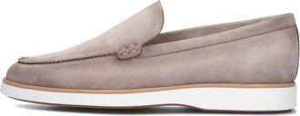 Magnanni Beige Su&egrave;de Loafers Klassieke Stijl - Heren - Loafers - Beige - 43 EU - Su&egrave;de - Schoenen