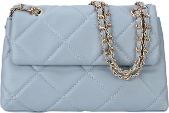 Generic Compatible For PU Leather Underarm Bags Women Clutch Handbags Single Shoulder Bag Ladies Trendy Simple Hobos Female Totes(CT41336-LIGHT BLUE)