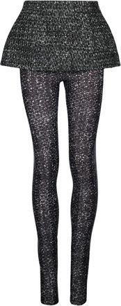 Diesel P-Hour Leggings - Dames - Leggings - Grijs - 3XS - Tweed - Broeken