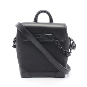 Louis Vuitton Pre-owned Shoulder Bag - Heren - Pre-owned - Zwart - Maat: ONE Size Leer