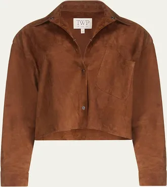 TWP Little Big Joe Shirt in Suede