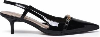 Pinko Chanel in vernice - Dames - Pumps - Zwart - 40 EU - Schoenen