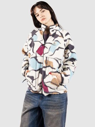 Passenger Fairbanks 2.0 Full Zip Recycled Sherpa Chaqueta Polar estampado