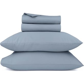 California Design Den Grand Indulgence 1000 Thread Count 100% Cotton Sateen Sheet Set in Blue at Nordstrom, Size King