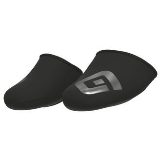 Al&eacute; Al&eacute; Cycling Unisex Shield Toecovers, Black/Reflective, Medium (40-42 EU)