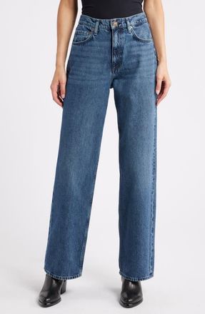 Rag & Bone Shea High Rise Relaxed Straight Leg Jeans in Adeline at Nordstrom, Size 27