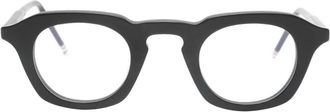 Thom Browne Occhiali tondi - Nero