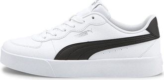 Puma (WMNS) PUMA Skye Clean Casual Board Shoes White/Black 380147-04