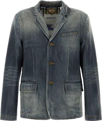 Burberry Dark Blue Denim Jacket