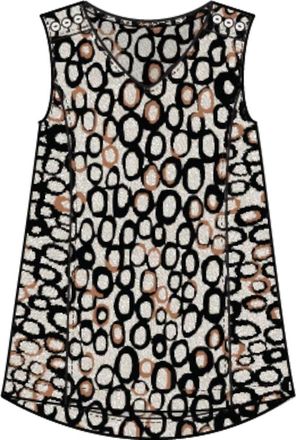 Habitat Womens Veranda Tank Top In Oatmeal