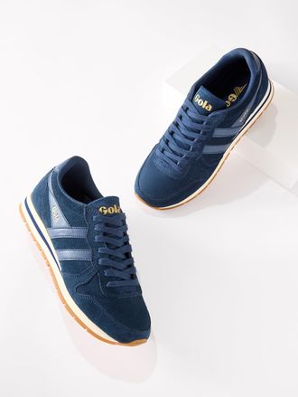 Gola Daytona Suede Sneakers - Navy Blue - 6 1/2 M Talbots